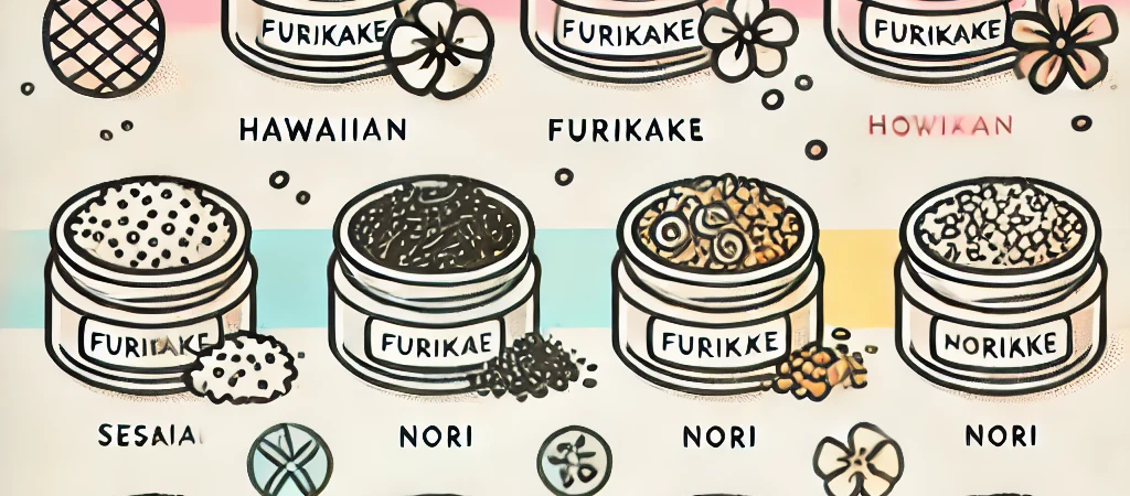 A Guide to Different Types of Furikake including Hawaiian and Nori