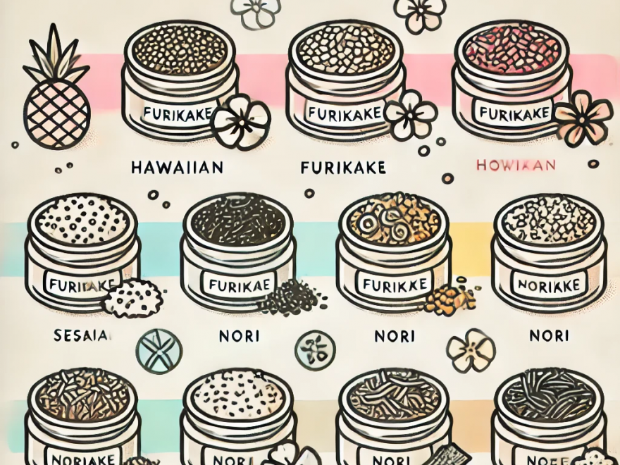 A Guide to Different Types of Furikake including Hawaiian and Nori