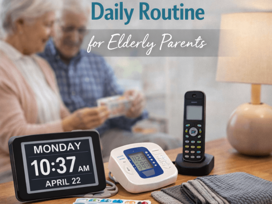 Comfortable Daily Routine for Elderly Parents