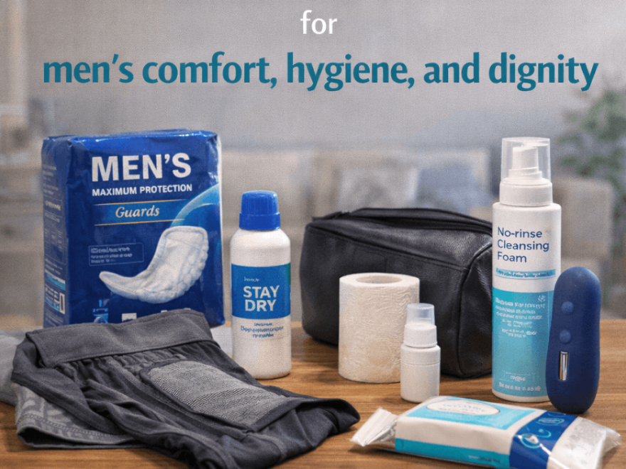 Smart home-care choices for men’s comfort, hygiene, and dignity