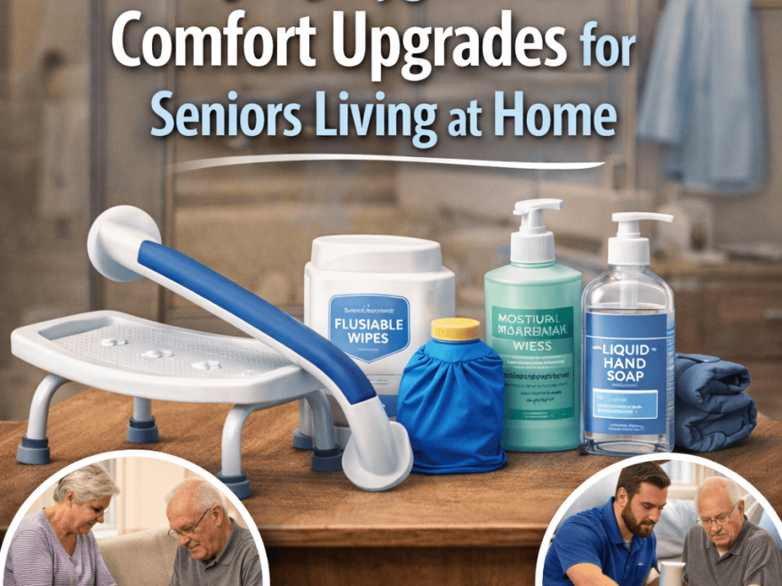 hygiene and comfort upgrades for seniors living