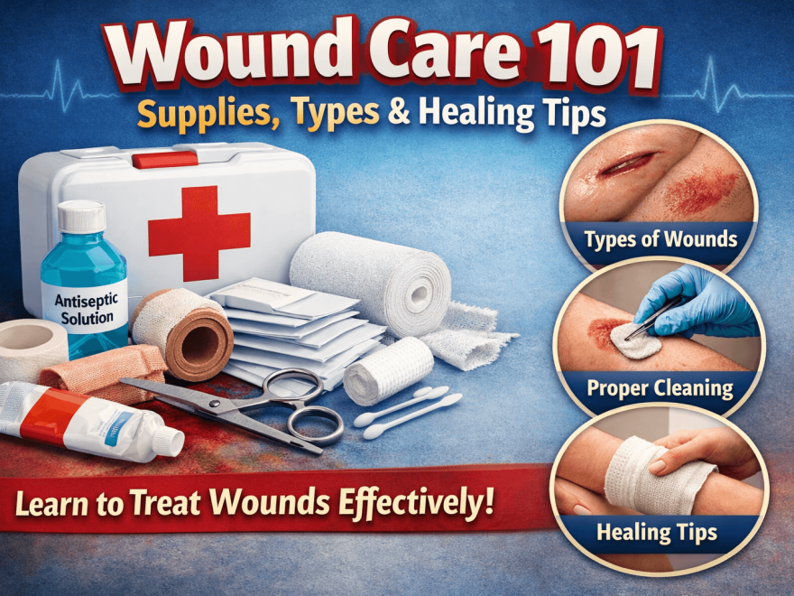 Wound Care 101: Supplies, Types & Healing Tips